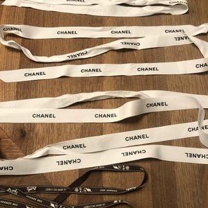Authentic Chanel Fabric Ribbon